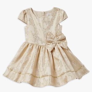 Disney Cream Lace Bow Party Dress for Girls